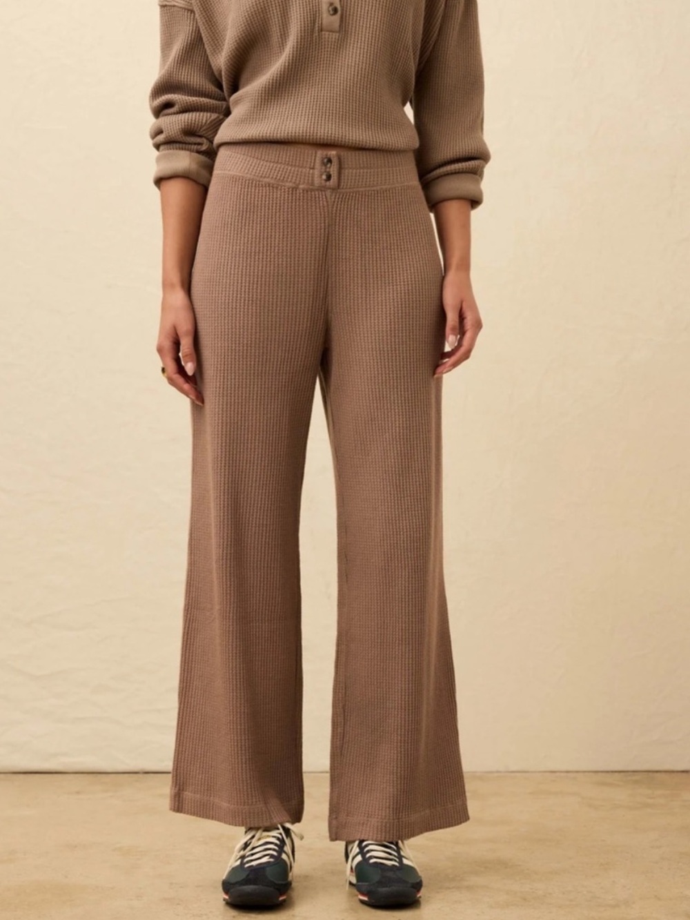 NWT Faherty apres waffle pants